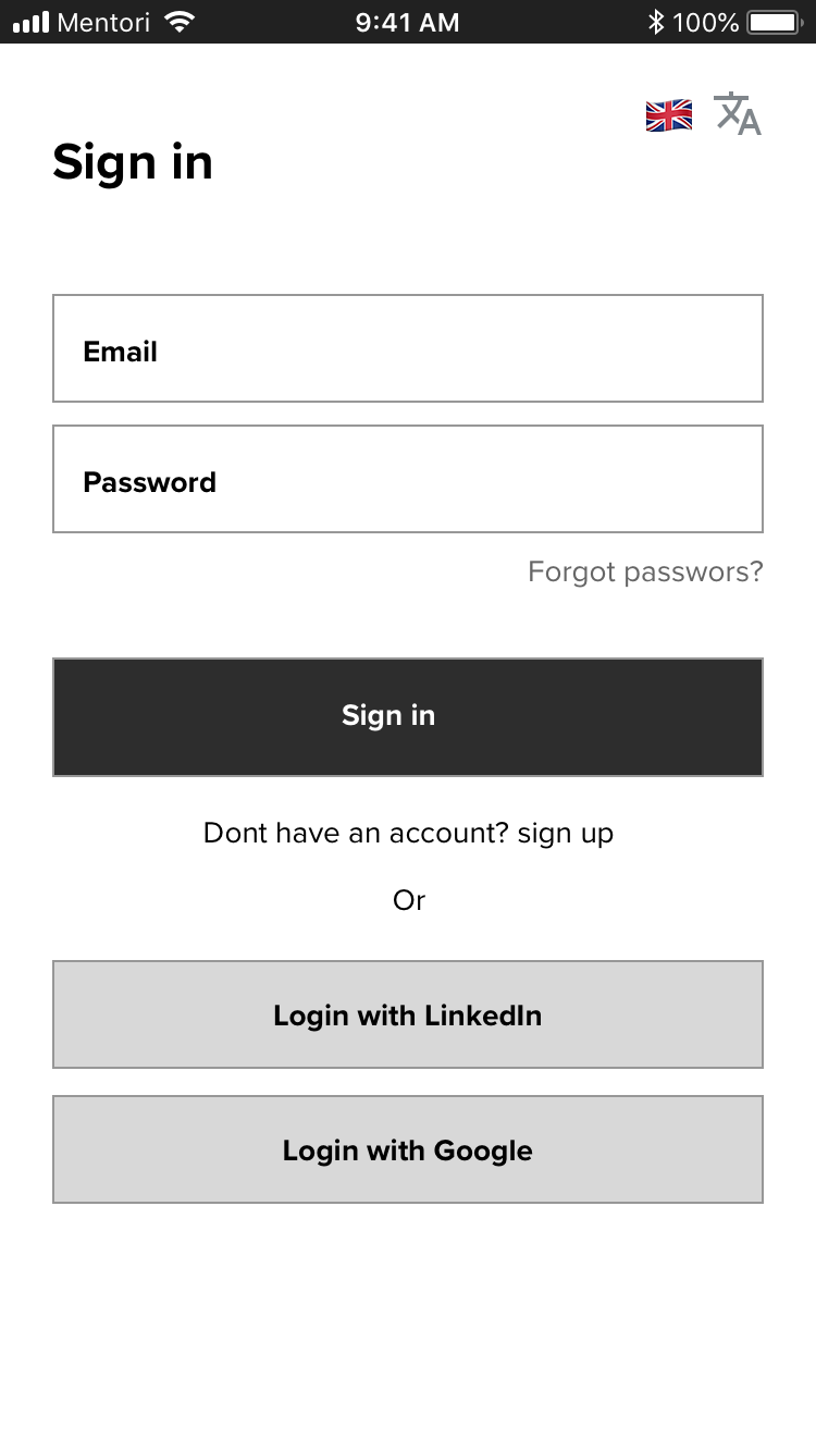 Sign-in